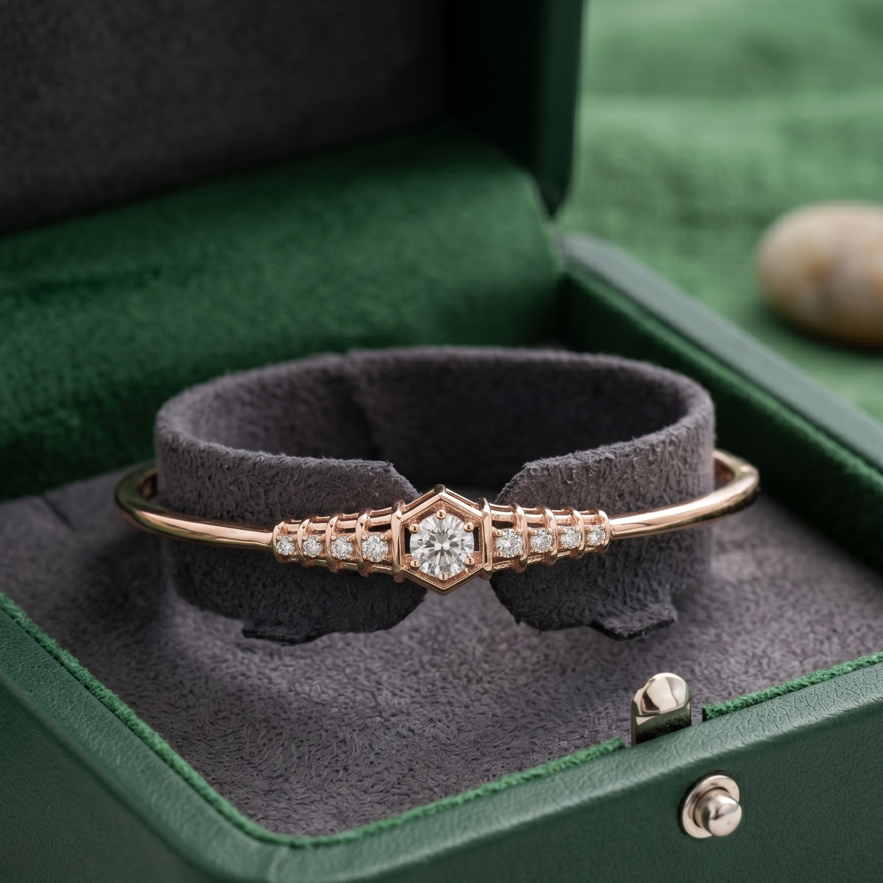 Diamond Luxury Bridal Bracelet - 3