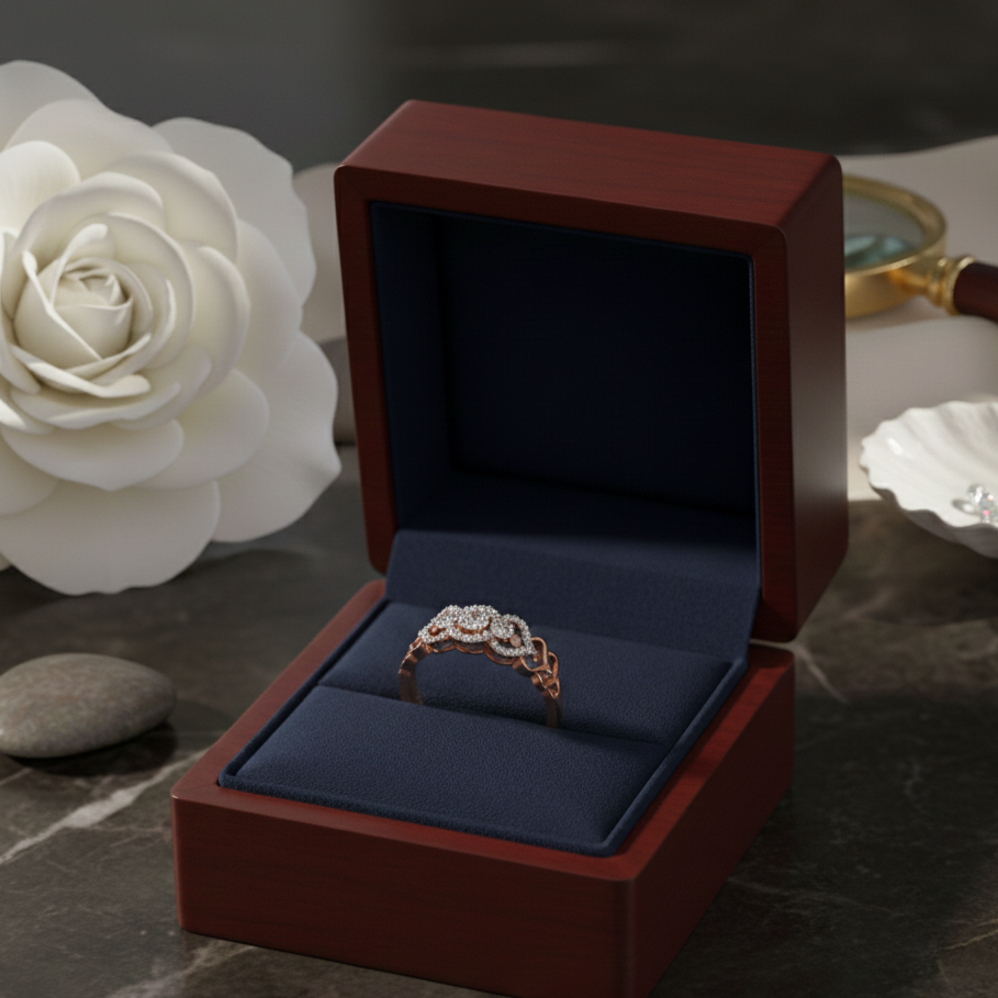 Velvet Crown Diamond Ring