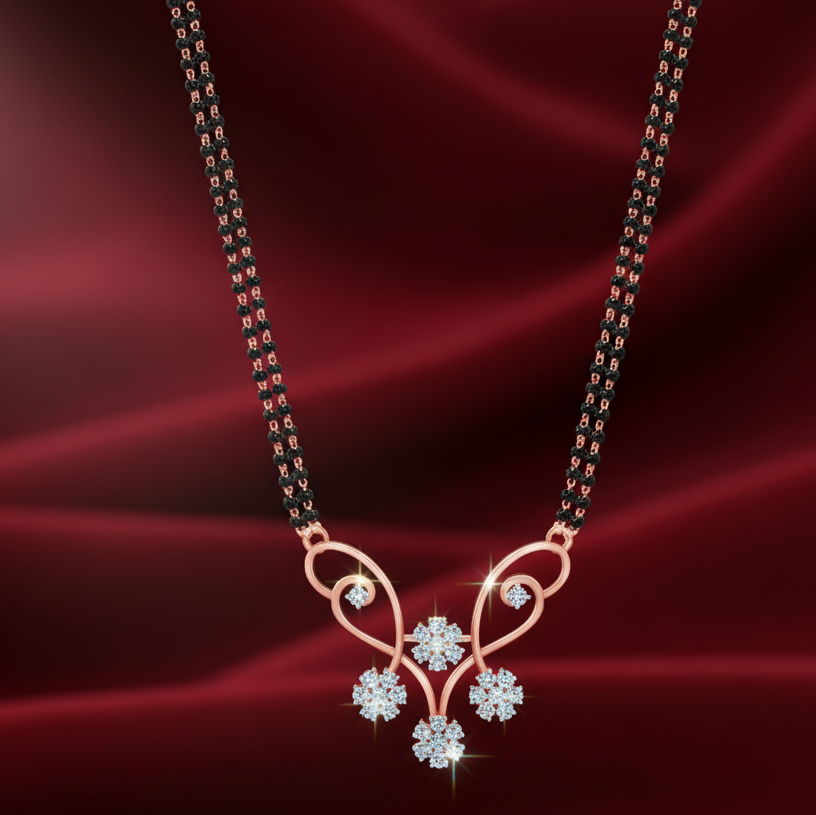 Stylish Glow Gold Diamond Tanmaniya