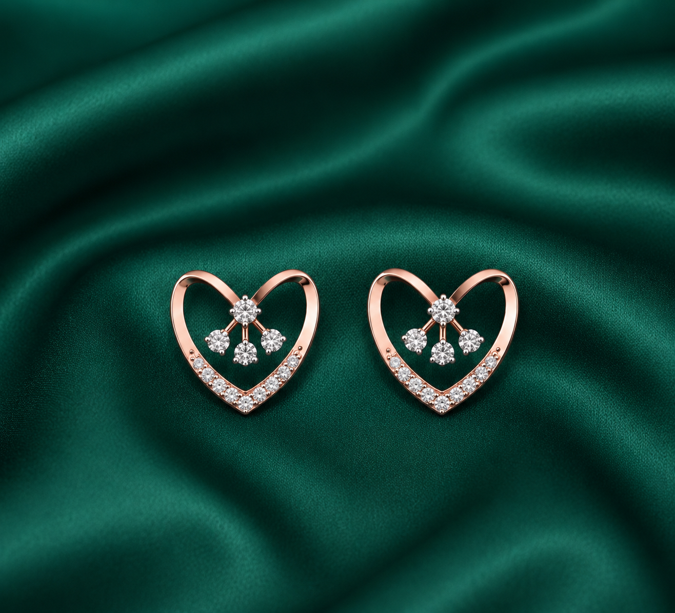 Premium Diamond Stud Earrings Collection