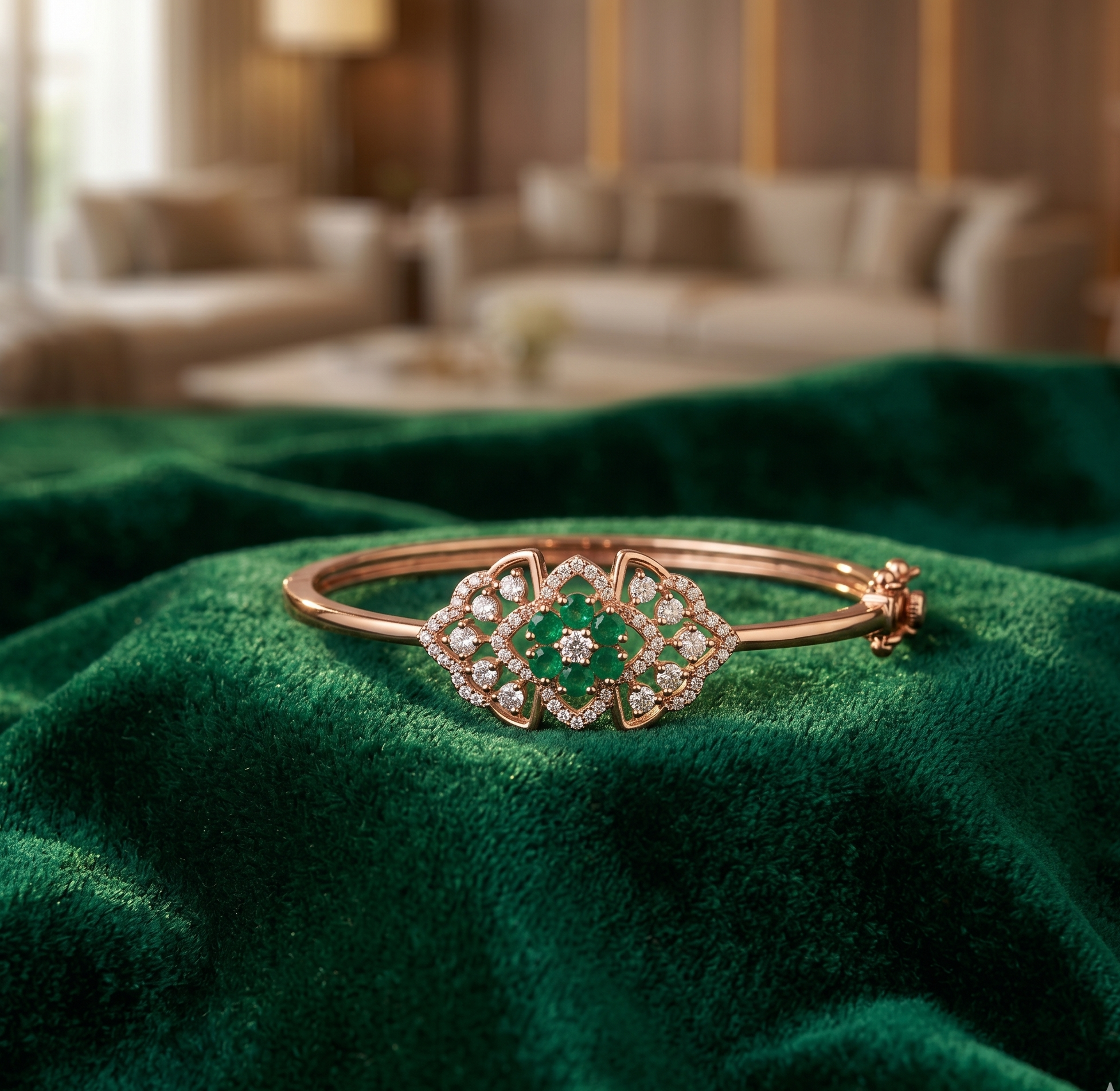 Diamond Fine Link Bracelet