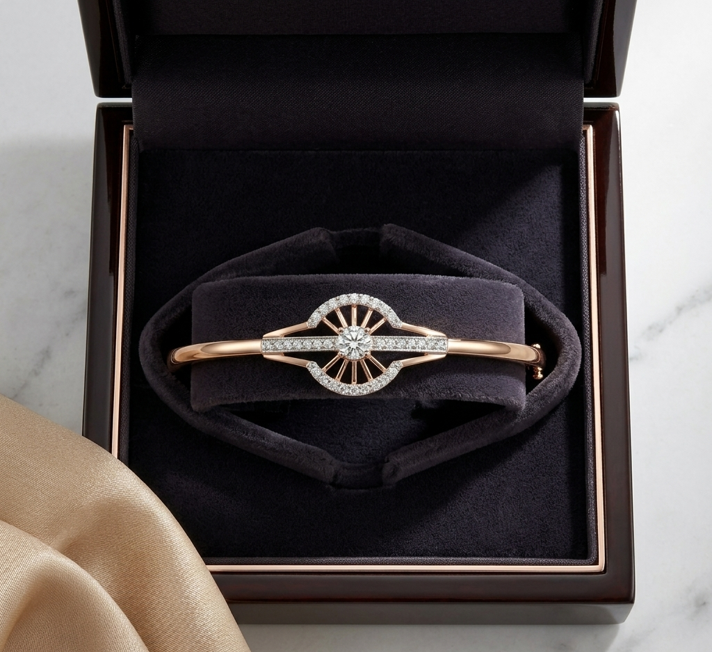 Diamond Love Knot Bracelet - 3