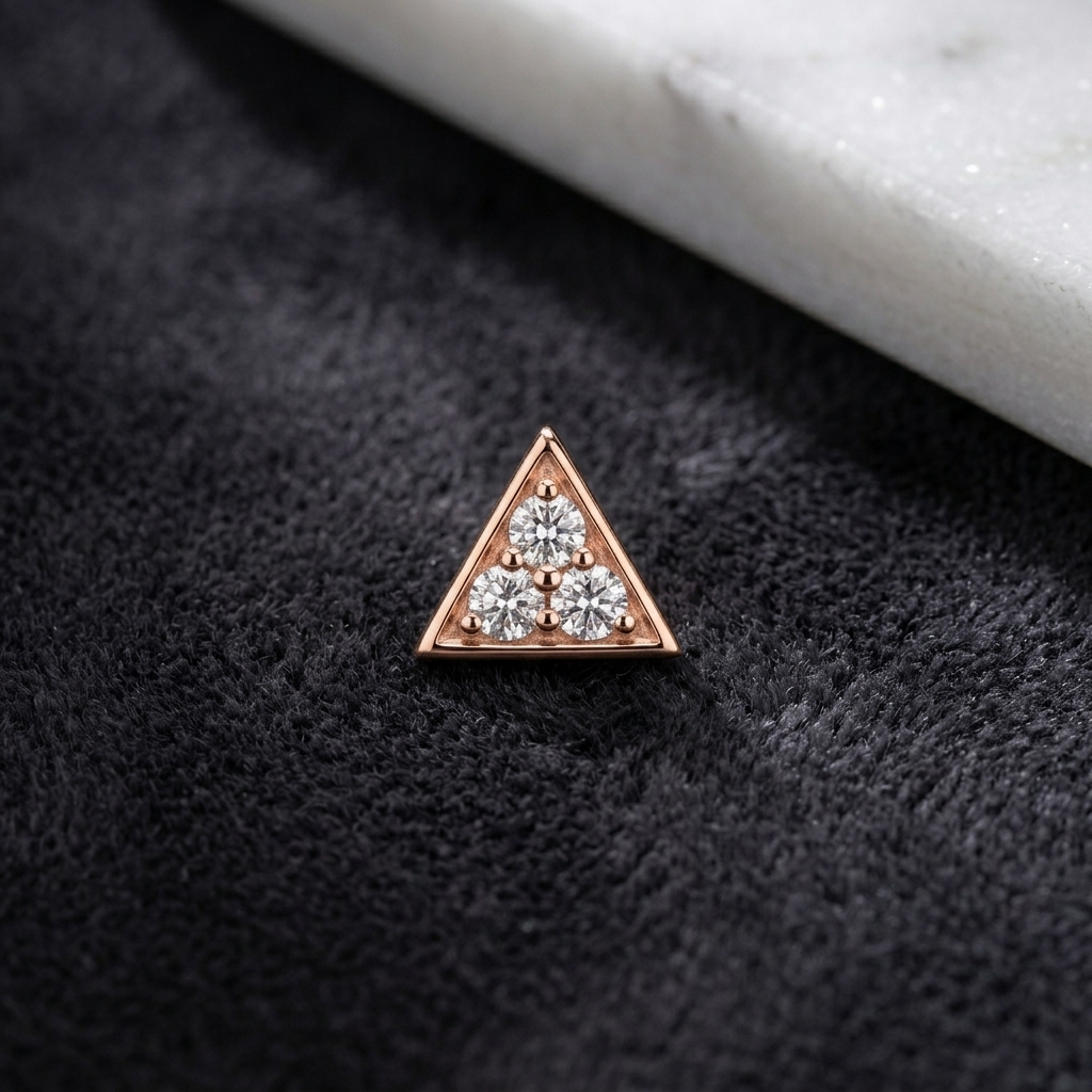 Elegant Shine Diamond Nosepin