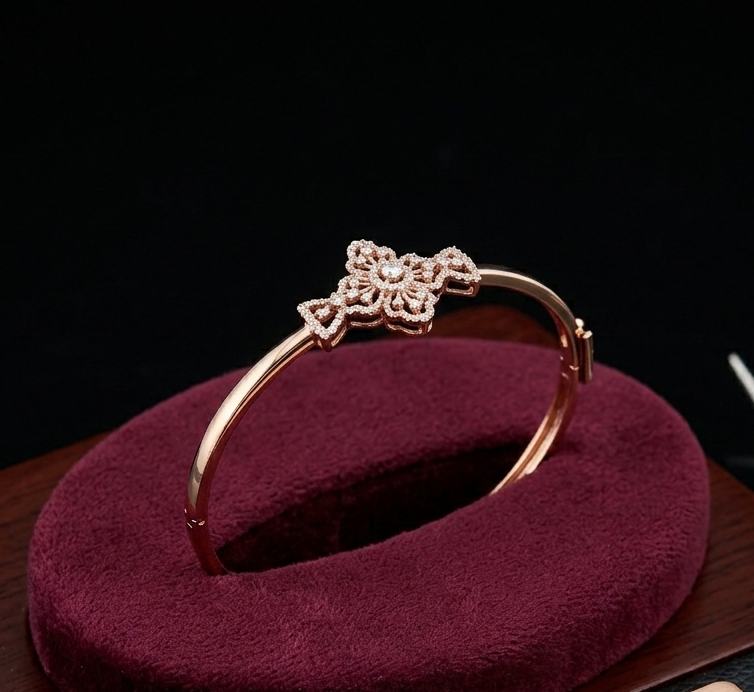 Diamond Charm Bracelet
