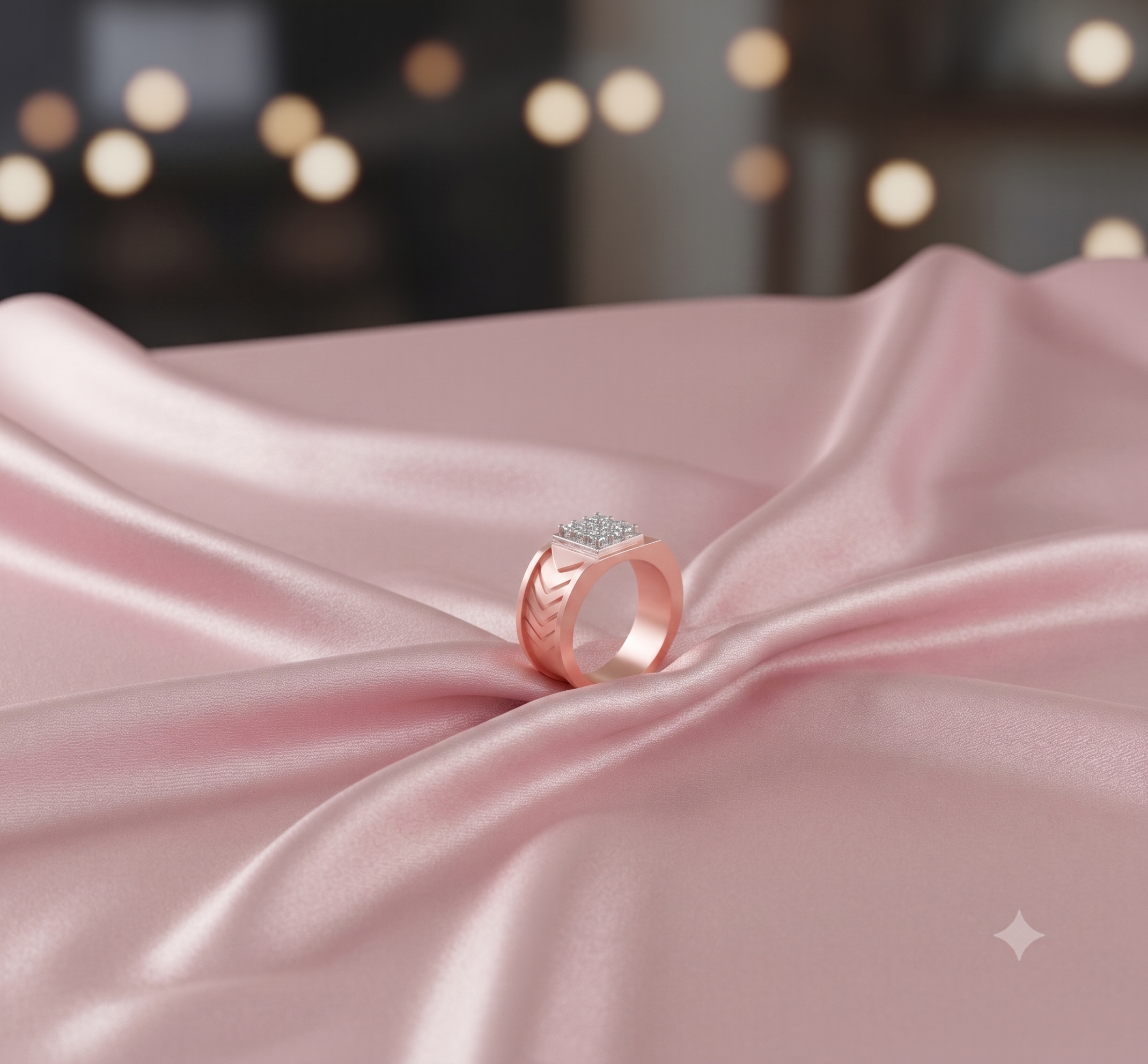 Timeless Prestige Diamond Gents Ring - 3