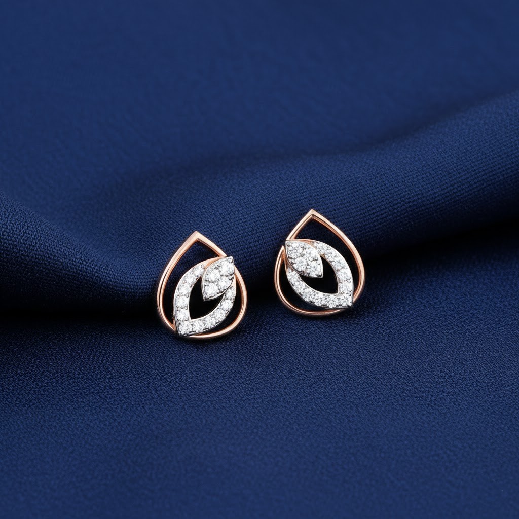 Radiance Diamond Stud Earrings