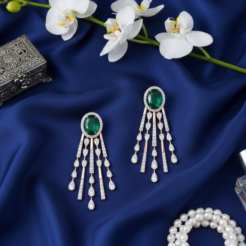 Kallia Luxe Diamond Danglers