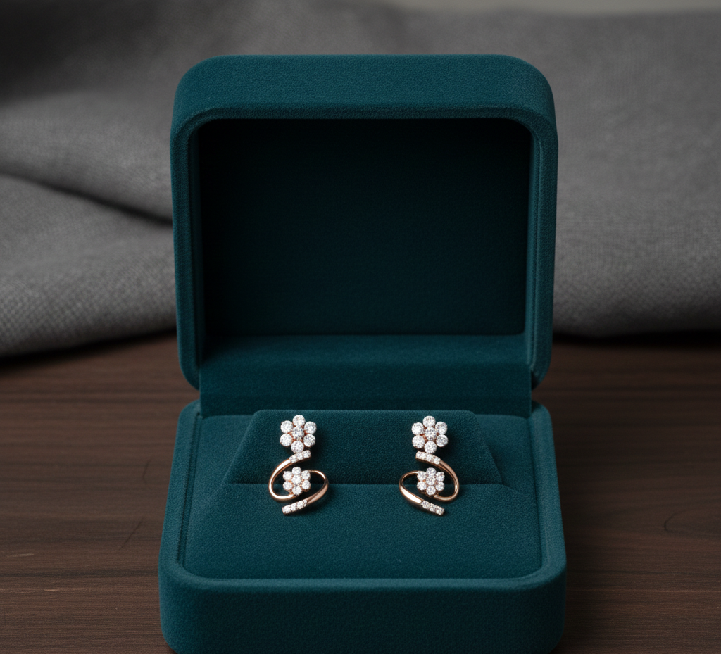 Fiora Brilliance Diamond Dangler Earrings