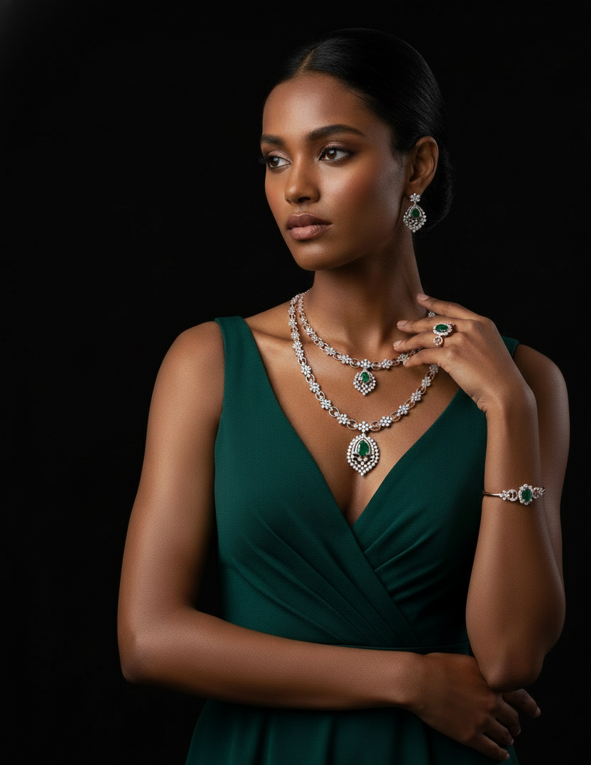 Opulent Glow Diamond Haram - 3