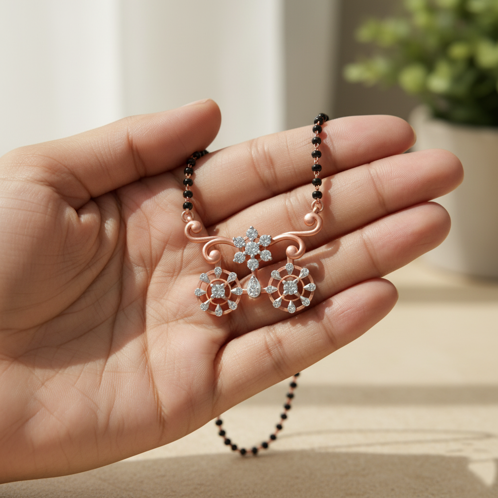 Timeless Gold Diamond Tanmaniya for Daily Use