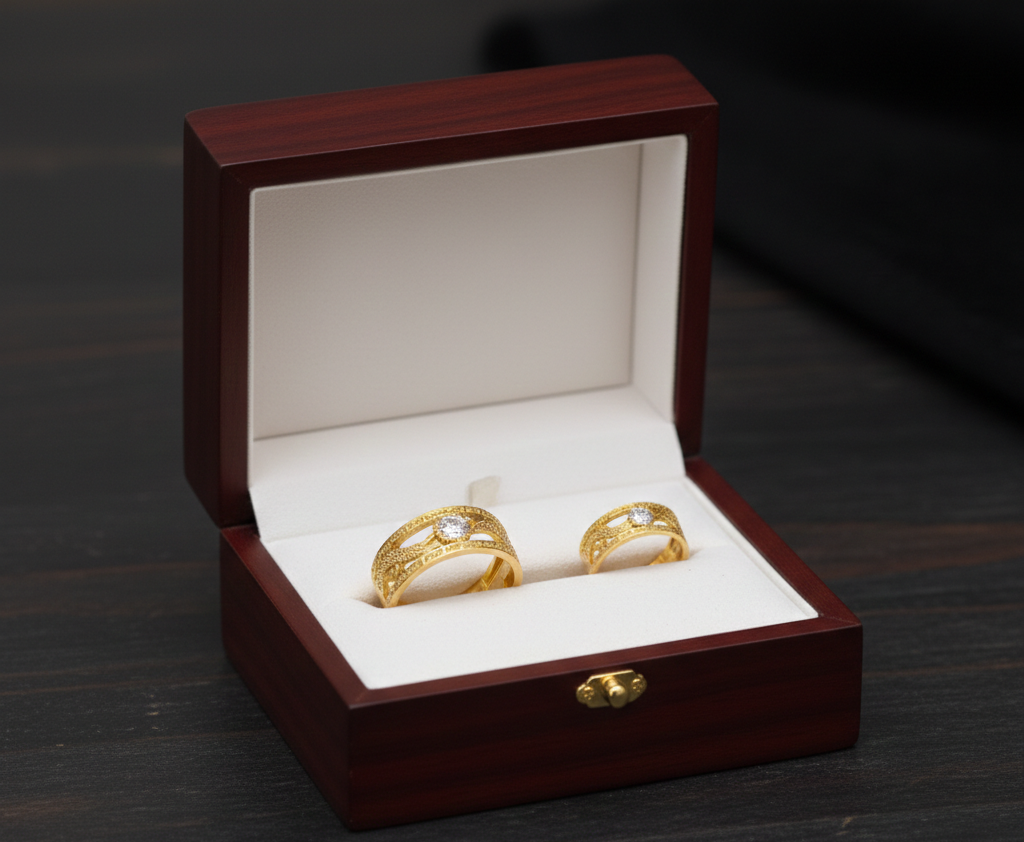 Romantic Diamond Couple Band