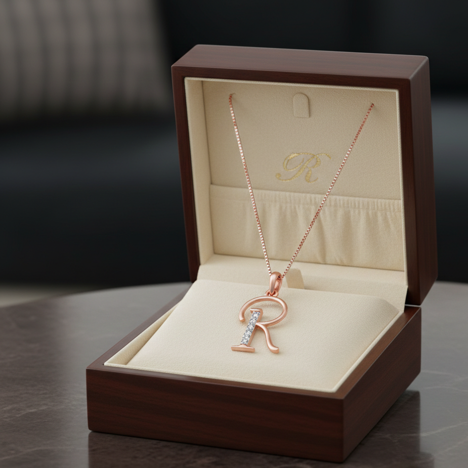 Opulent Drop Diamond Pendant