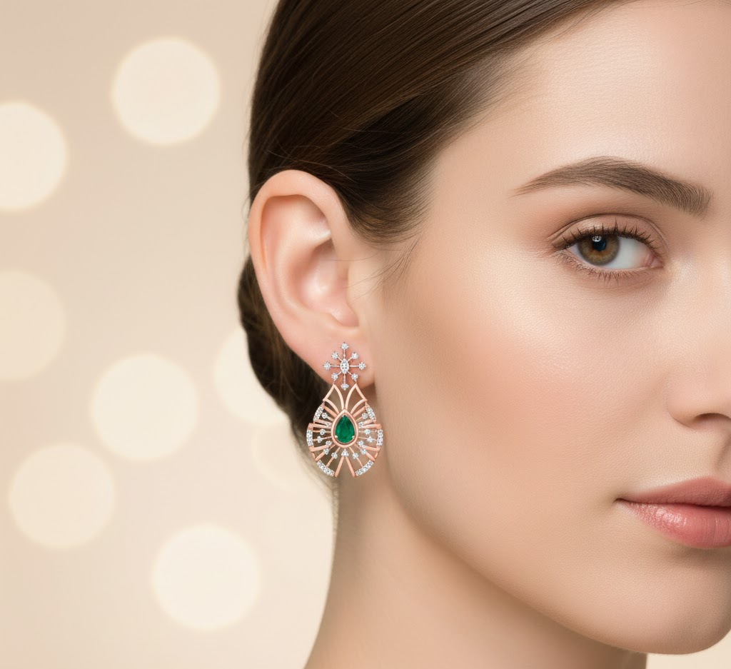 Timeless Glow Diamond Danglers