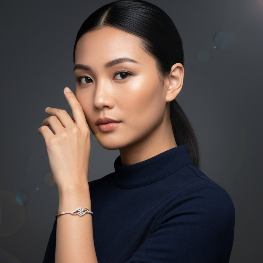 Luxury Line Diamond Bracelet - 3