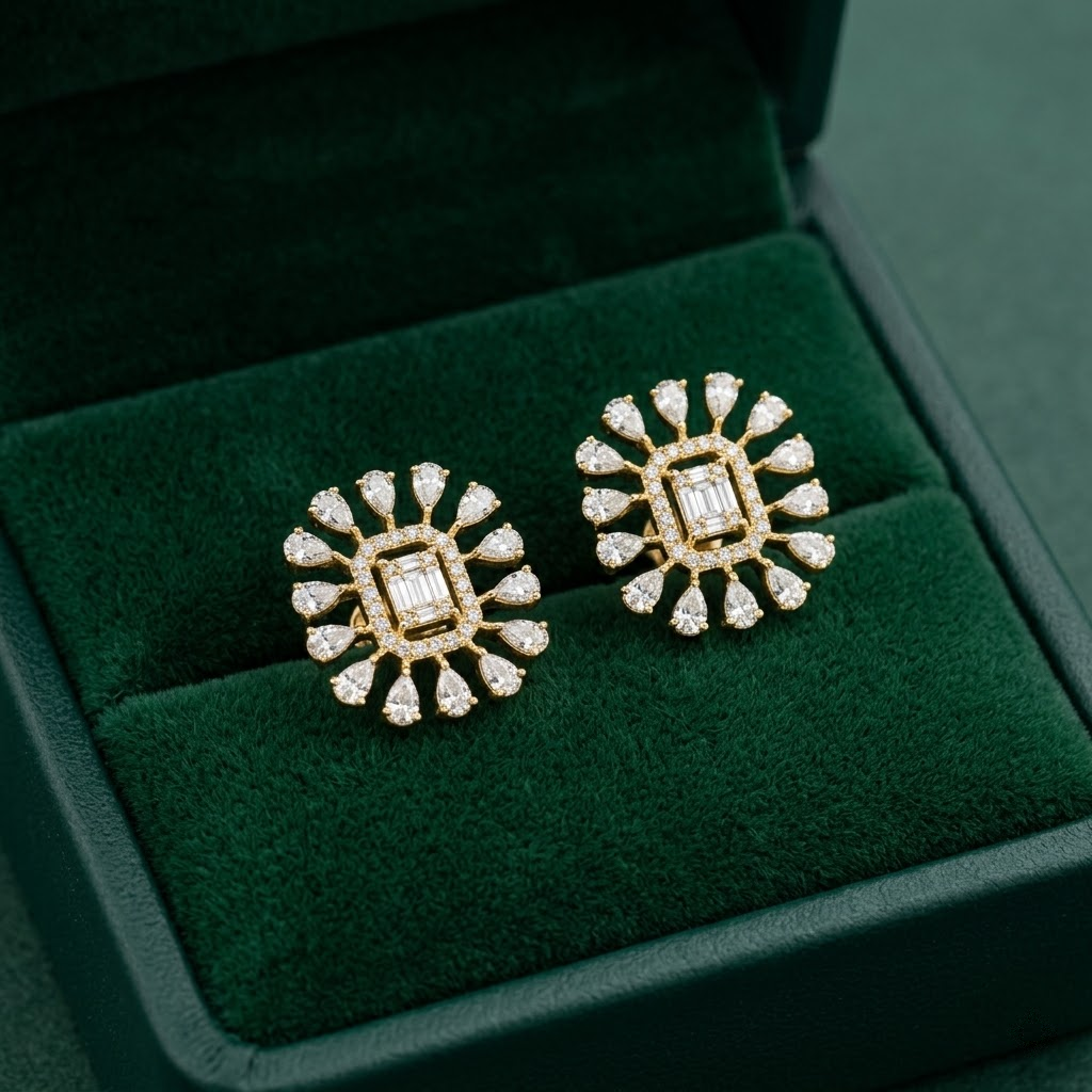 Clarissa Diamond Earrings