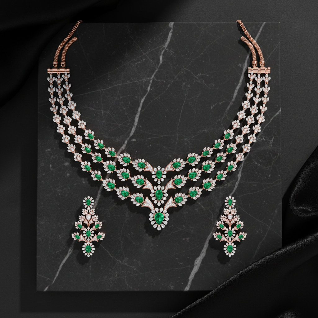 Supreme Diamond Luxe Necklace Set