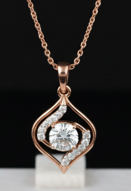 Delicate Elegant Diamond Pendant