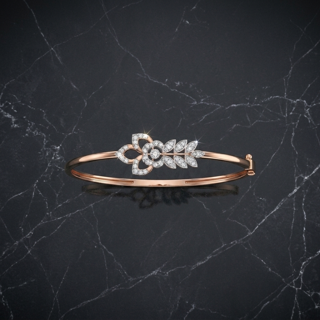 Diamond Oval Bracelet