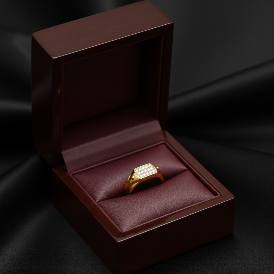 Timeless Authority Diamond Gents Ring