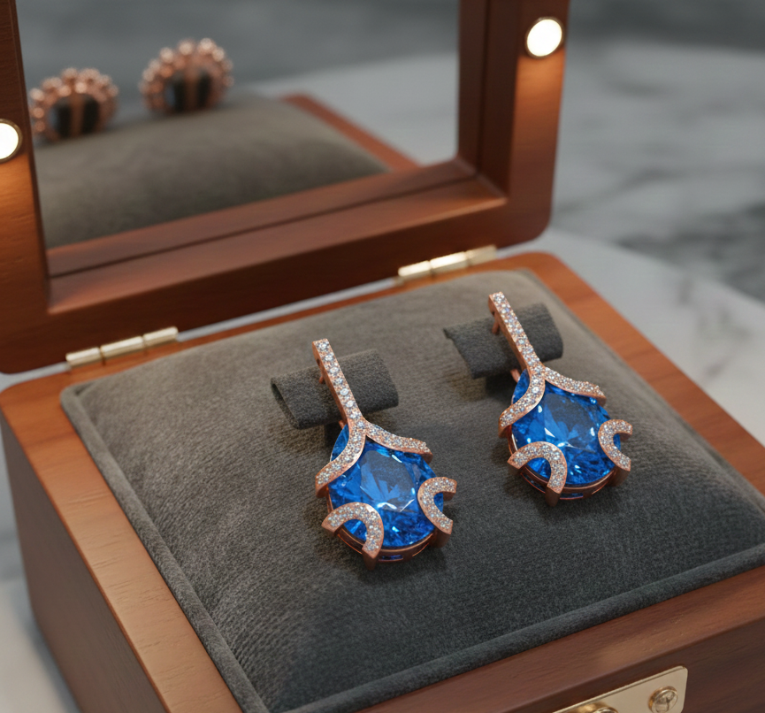 Empress Glow Diamond Earrings