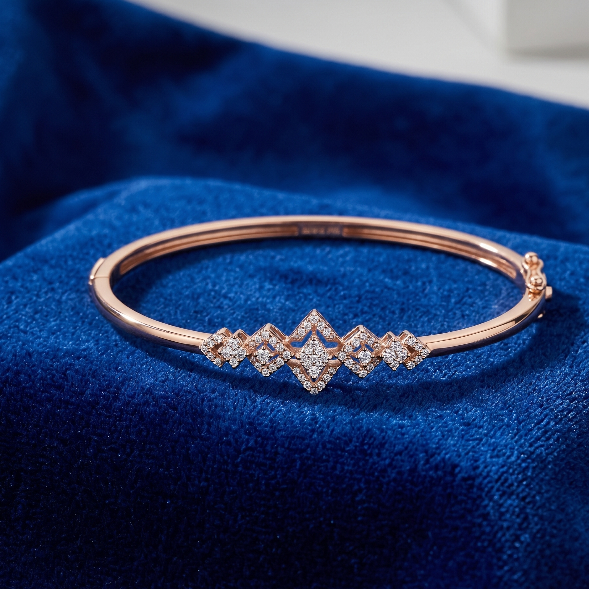 Diamond Emerald Cut Bracelet - 3