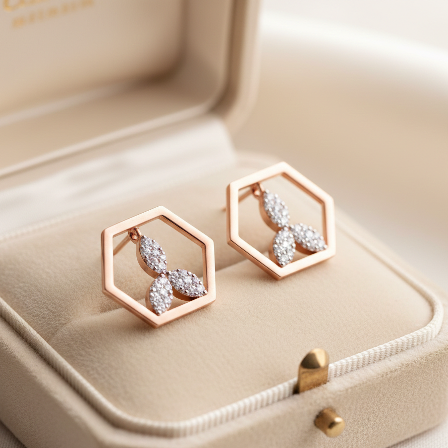 Diamond Allure Pendant Earrings