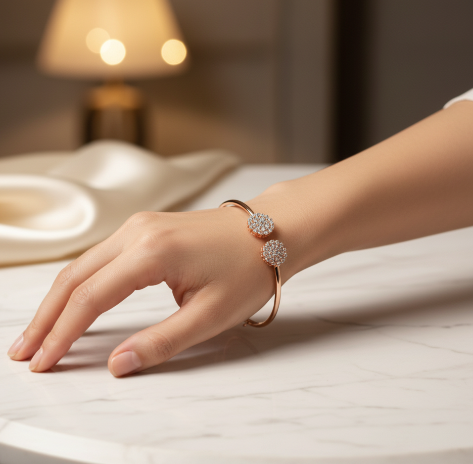 Festive Shine Diamond Bracelet - 3
