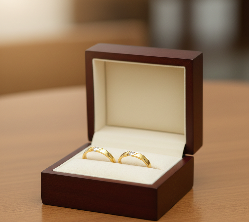 Luxe Diamond Couple Band