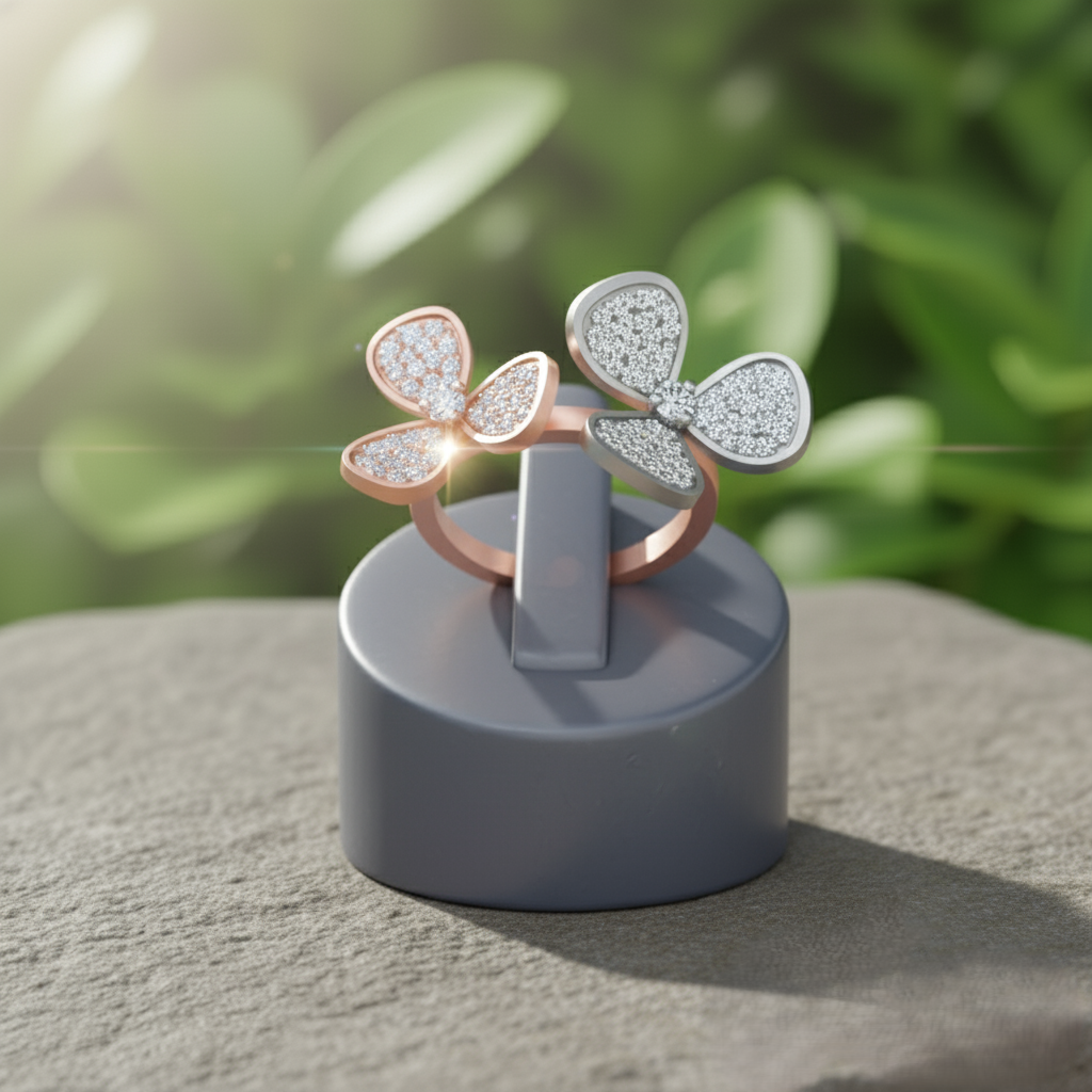 Seraphina Butterfly Diamond Ring