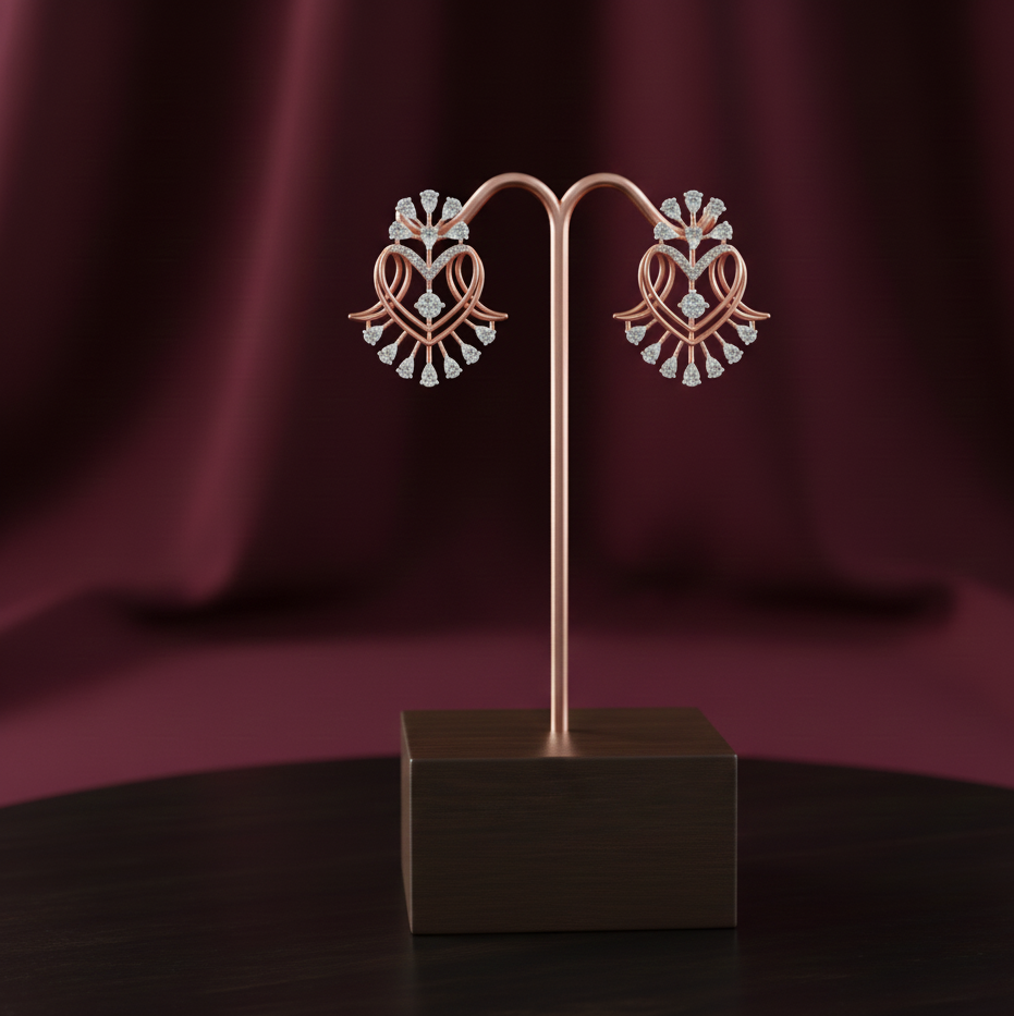 Elegance Plus Diamond Earrings