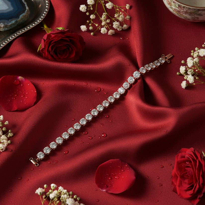 Pure Aura Diamond Tennis Bracelet - 3