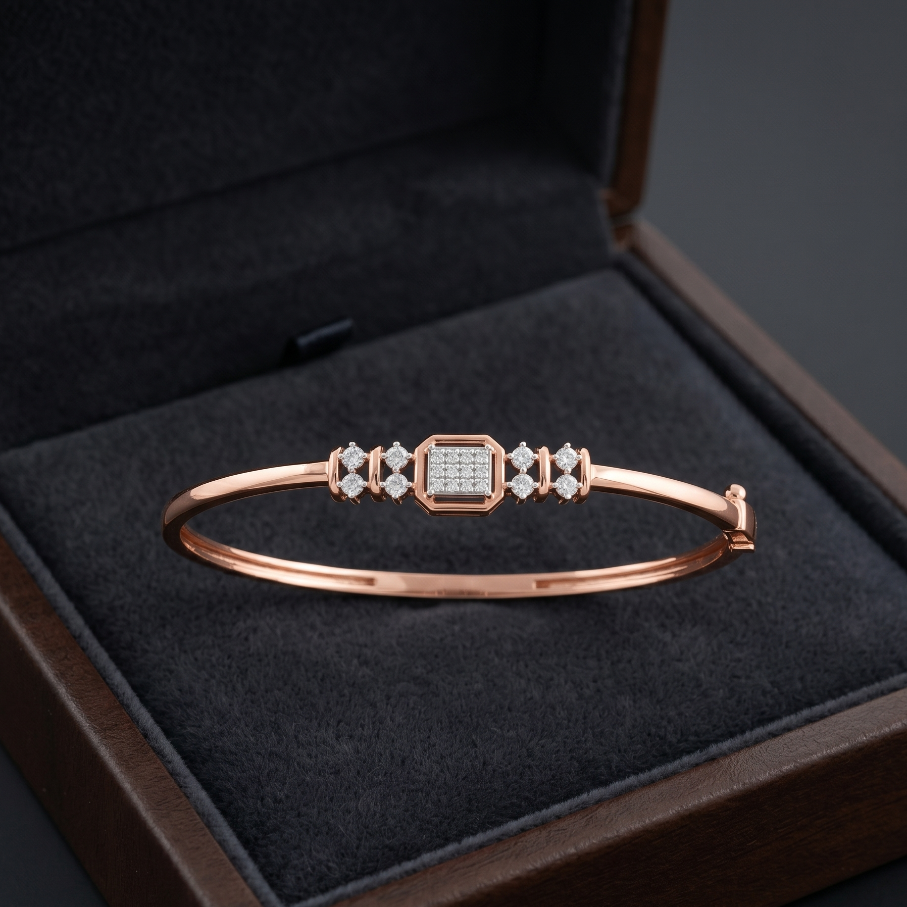 Diamond Fine Bridal Bracelet - 3