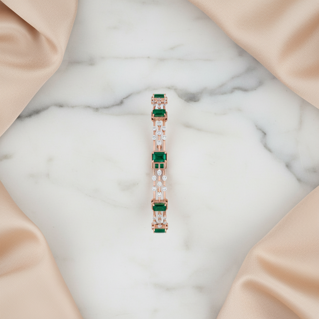 Diamond Glow Signature Bangles