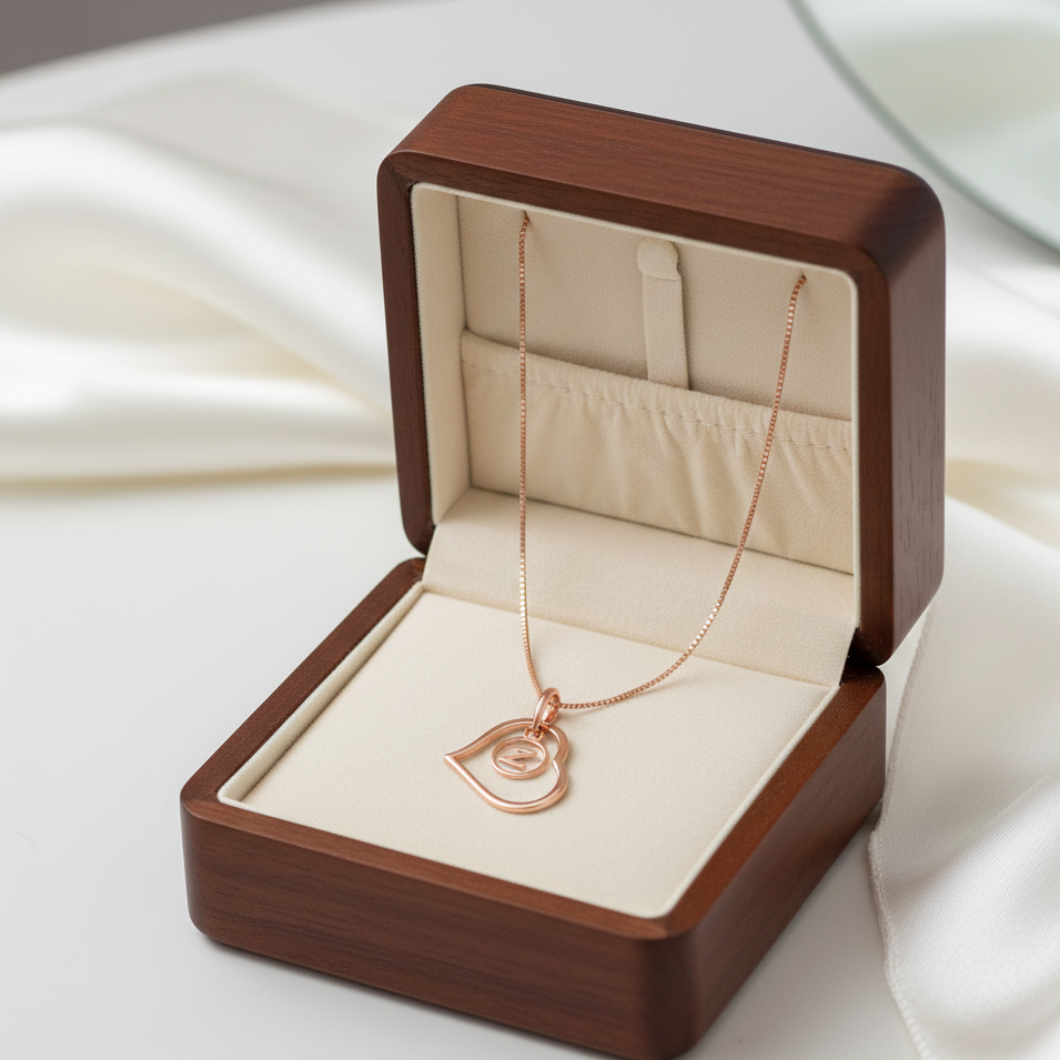 Elegant Line Diamond Pendant