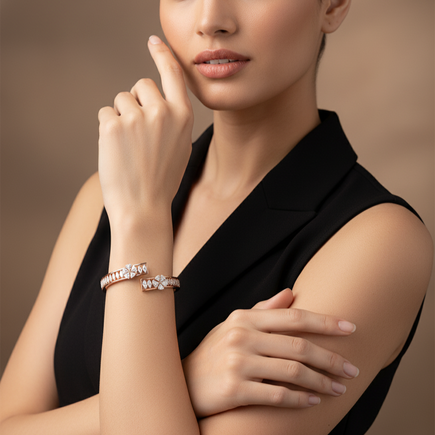 Radiant Cut Diamond Bracelet