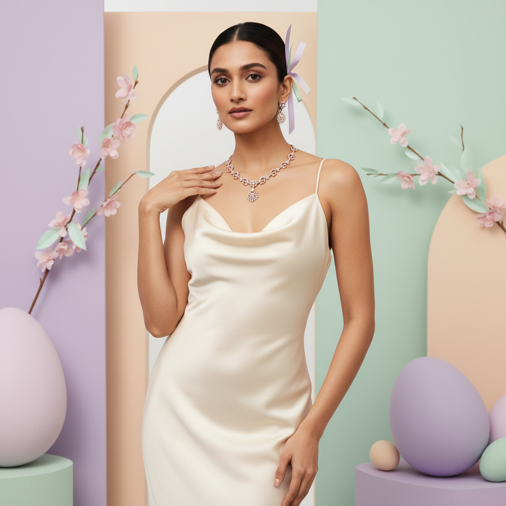 Signature Diamond Spark Necklace Set - 3