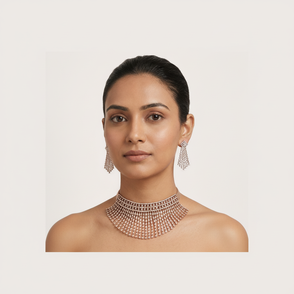 Wedding Spark Diamond Necklace Collection - 3