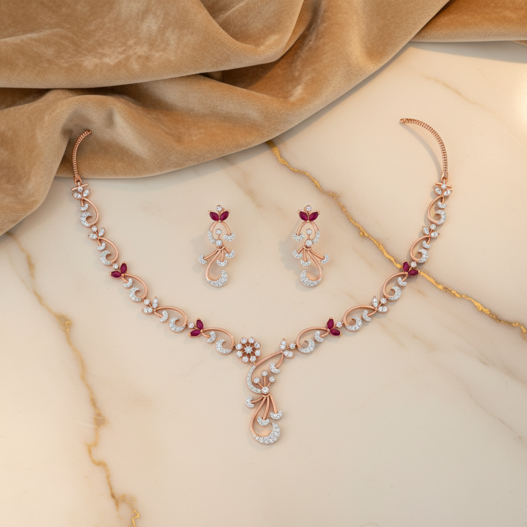 Signature Diamond Luxe Necklace Set