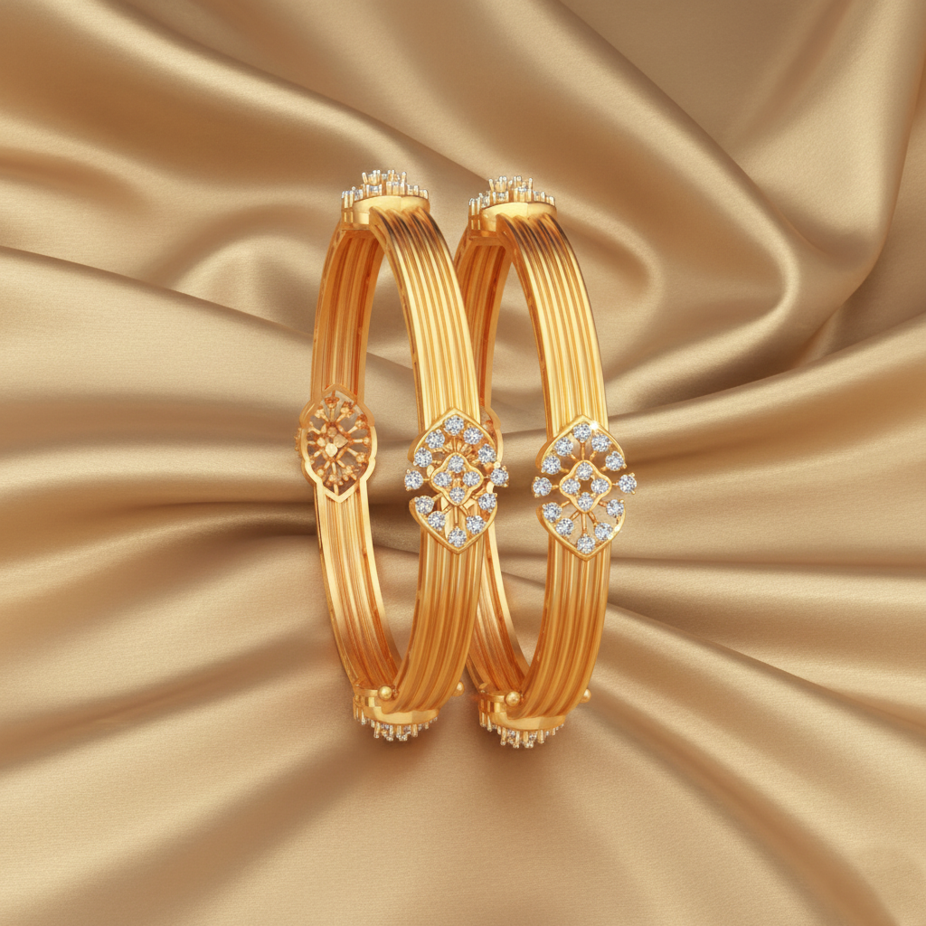 Pure Luxe Diamond Bangle