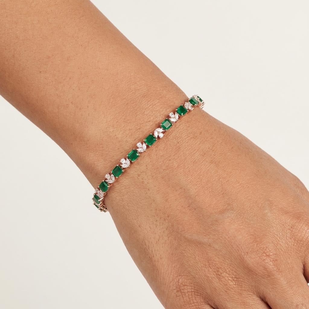 Crystal Veil Diamond Bracelet - 3