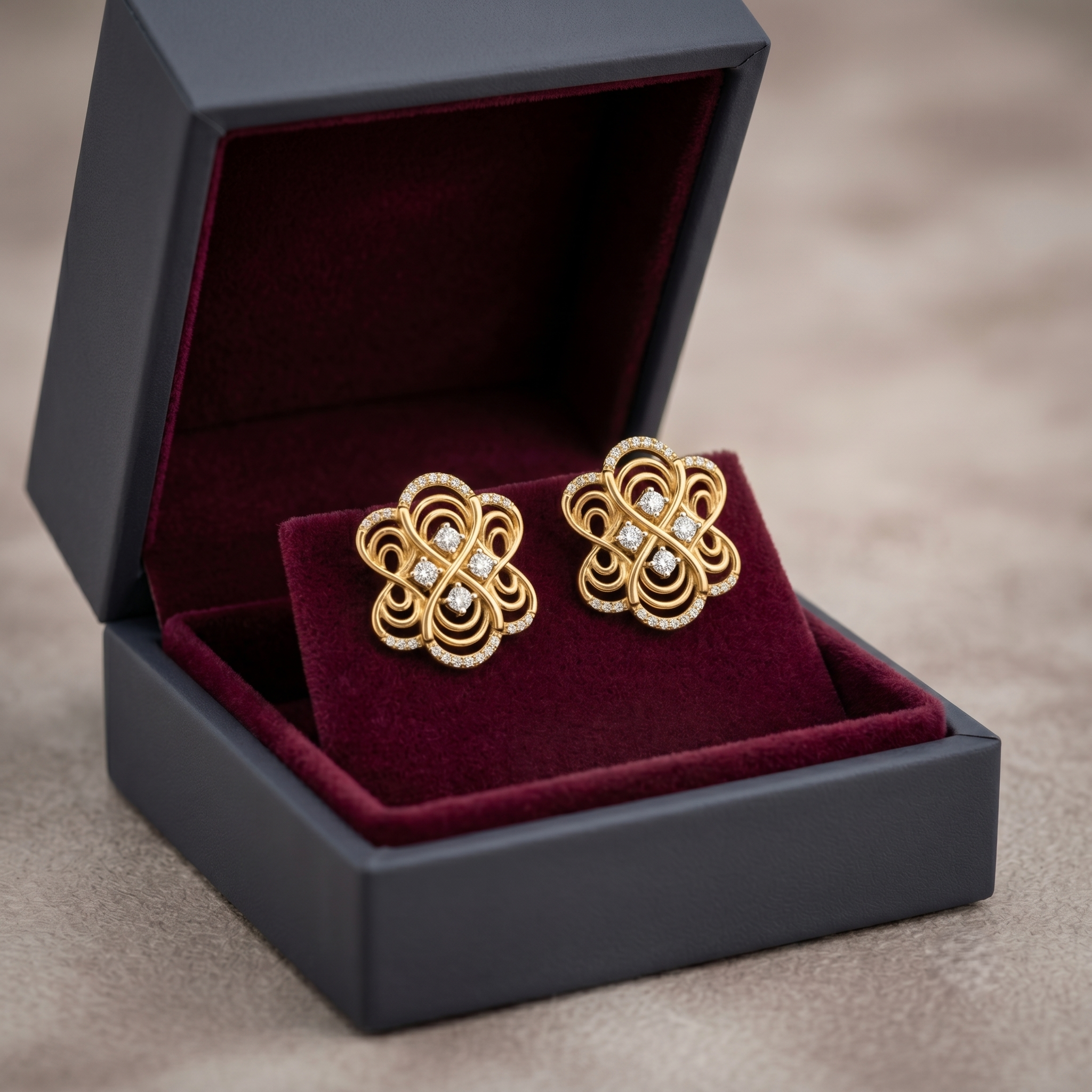 Diamond Vision Earrings - 4