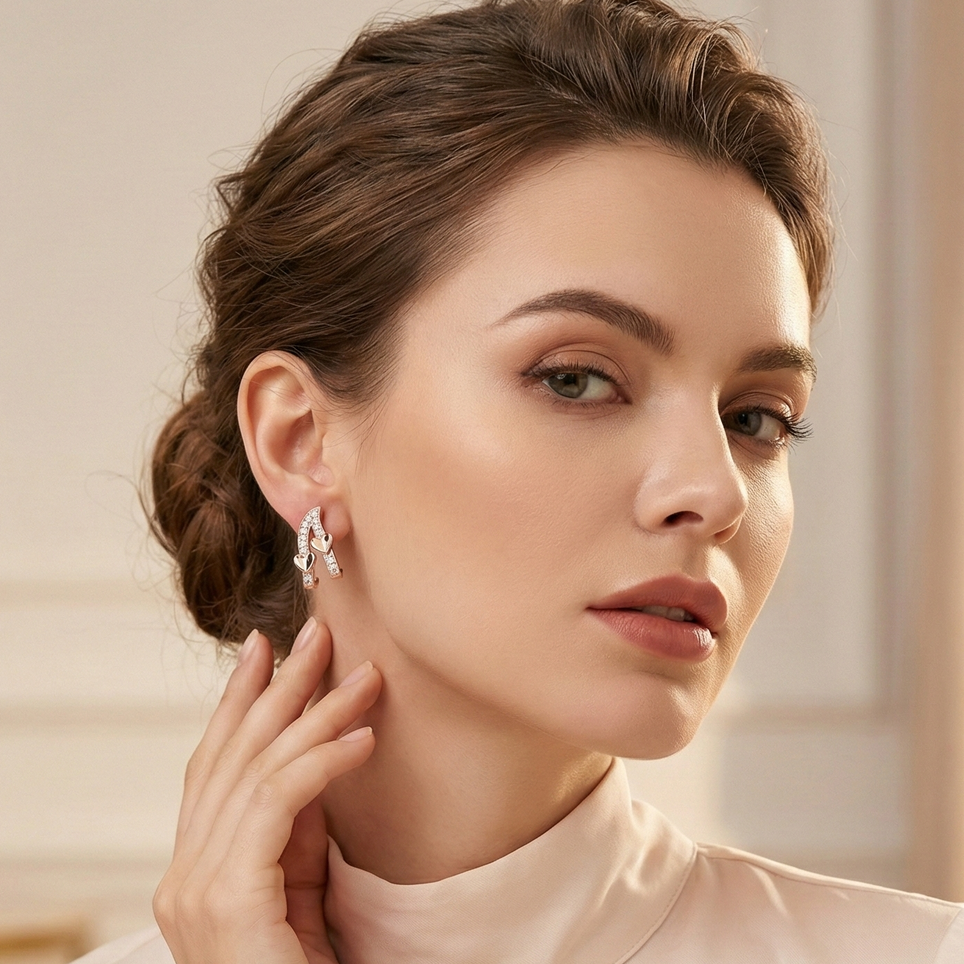 Diamond Illume Pendant Earrings