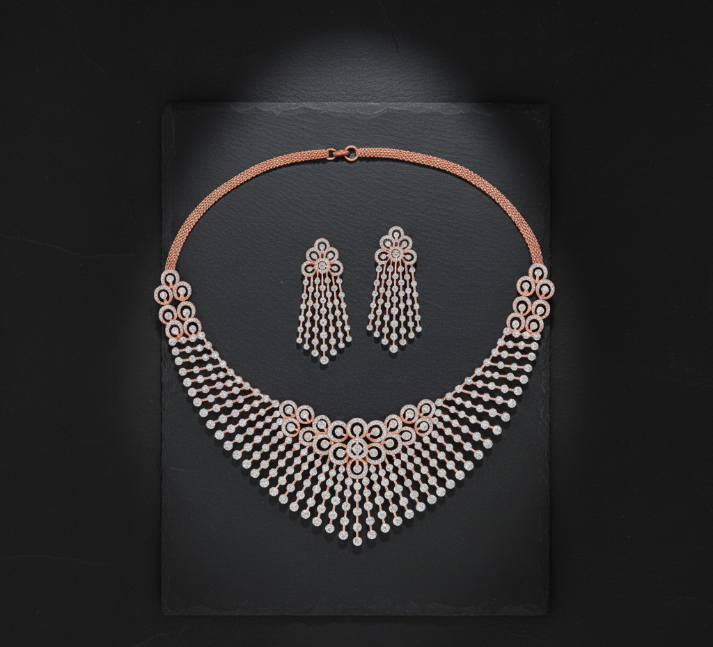 Refined Shine Diamond Bridal Set