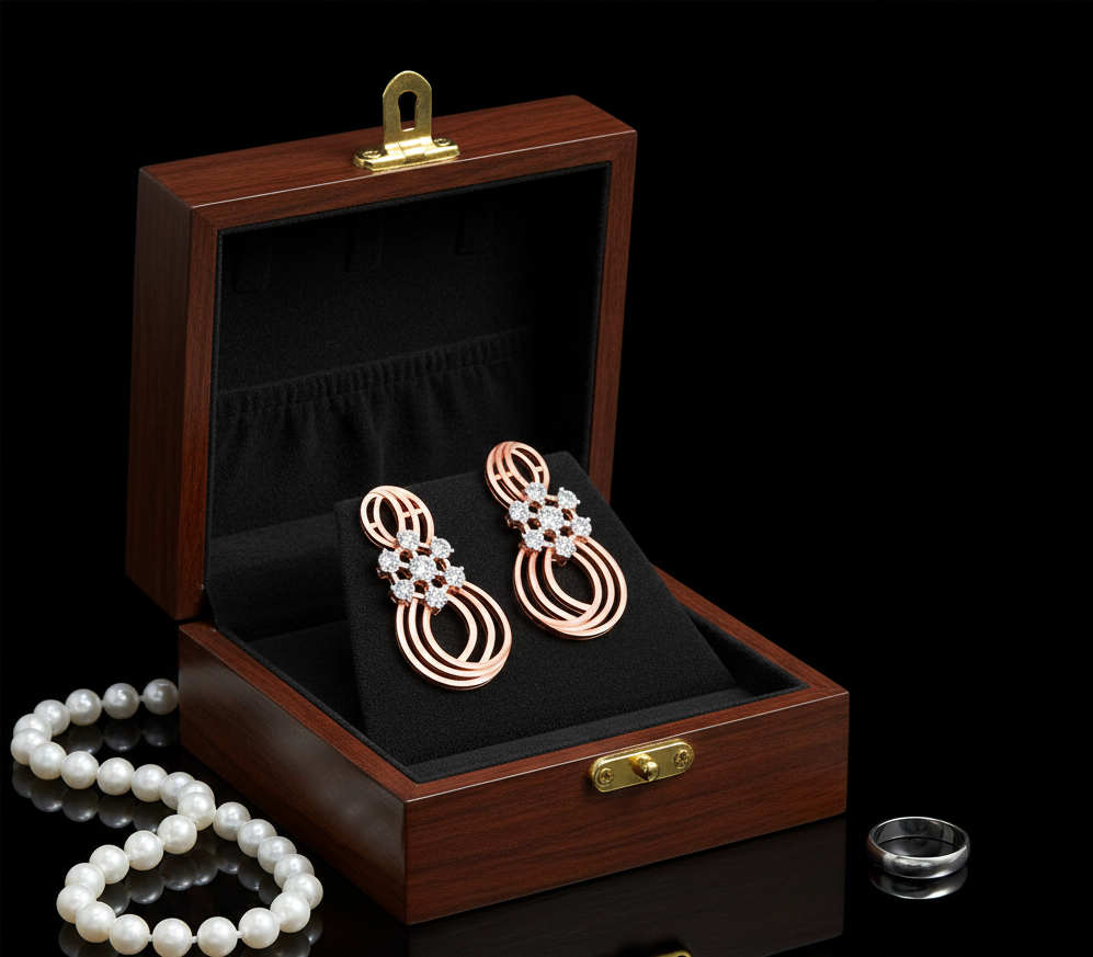 Dusk Diamond Earrings