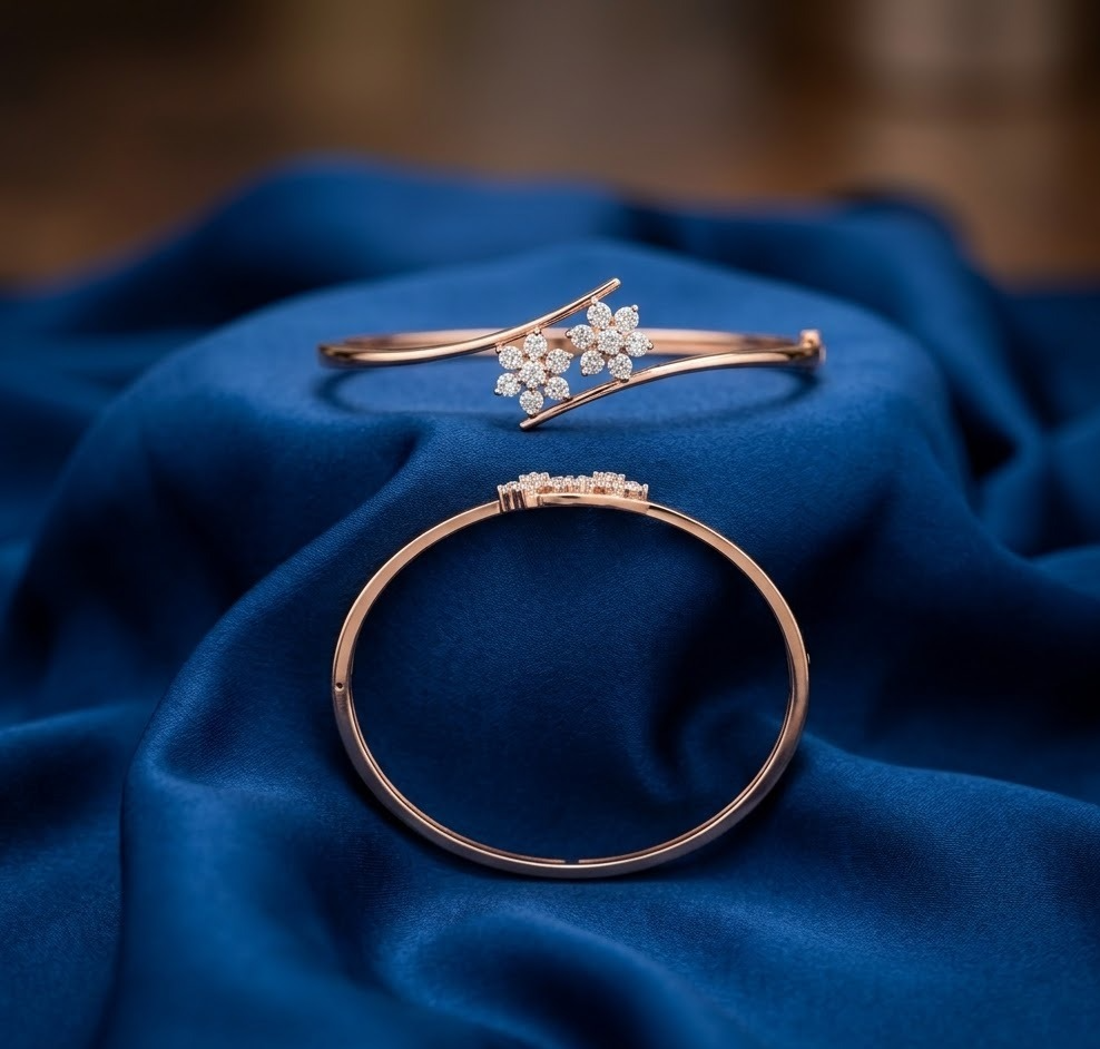 Diamond Elegant Cuff Bracelet