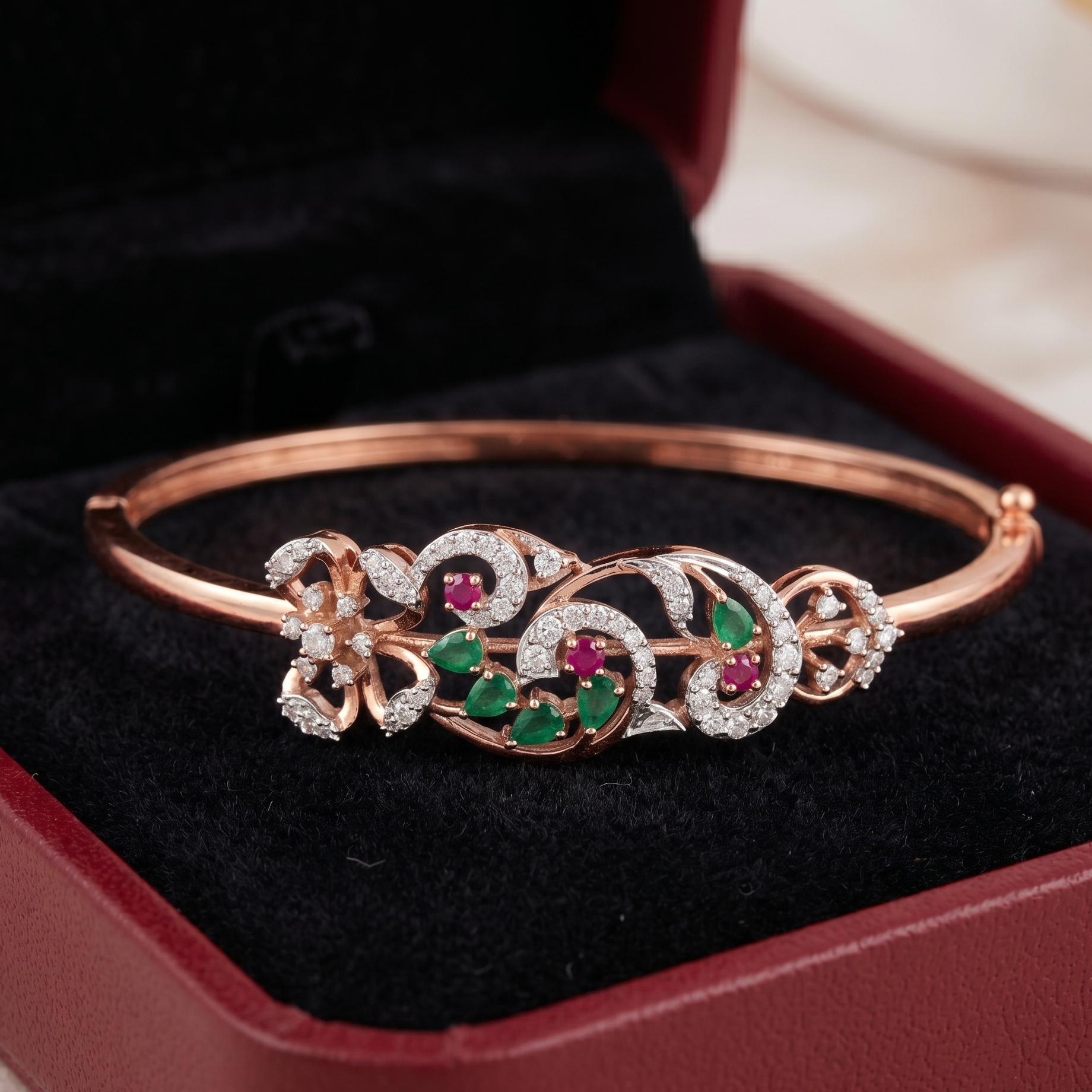 Diamond Fine Marquise Bracelet - 3