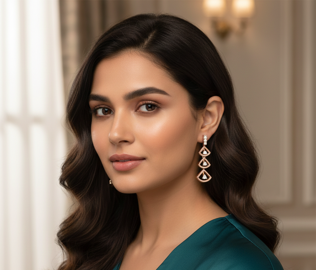 Zivara Luxe Diamond Dangles