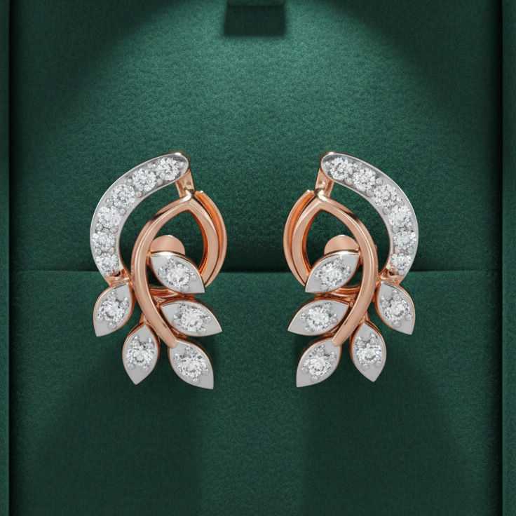 Classic Luxe Diamond Pendant Earrings