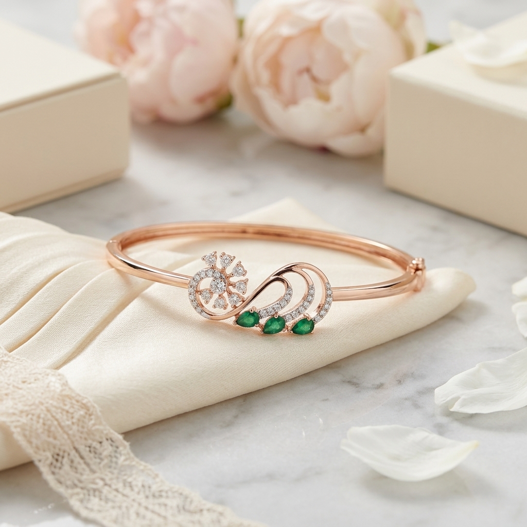 Diamond Blossom Bracelet