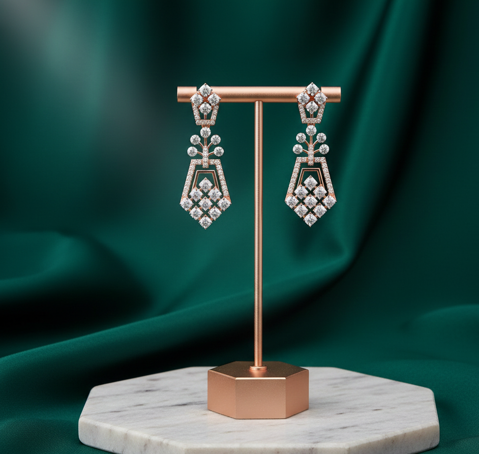 Astrielle Diamond Dangler Earrings